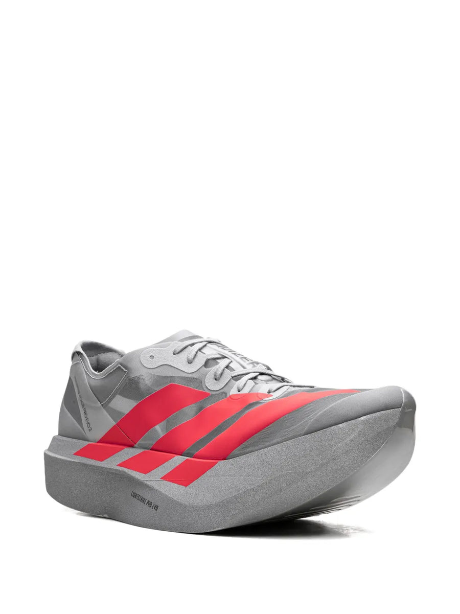 Adidas Adizero Adios Pro Evo 1 (Silver Metallic / Solar Red)
