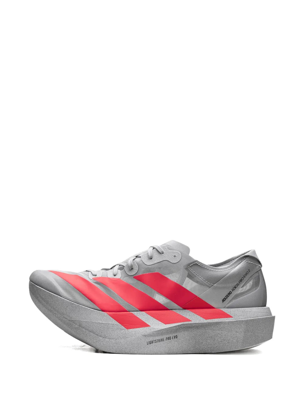 Adidas Adizero Adios Pro Evo 1 (Silver Metallic / Solar Red)