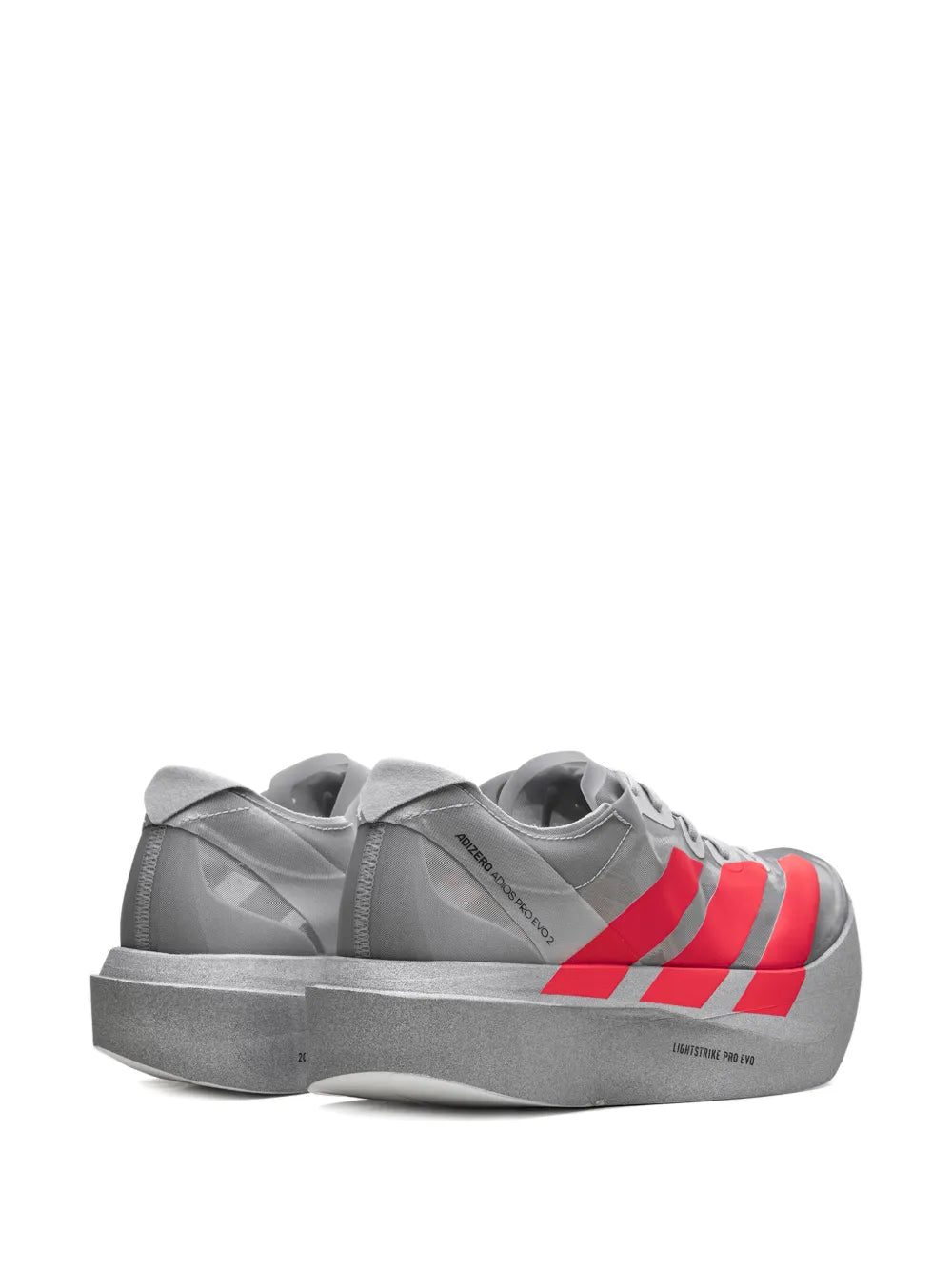 Adidas Adizero Adios Pro Evo 1 (Silver Metallic / Solar Red)