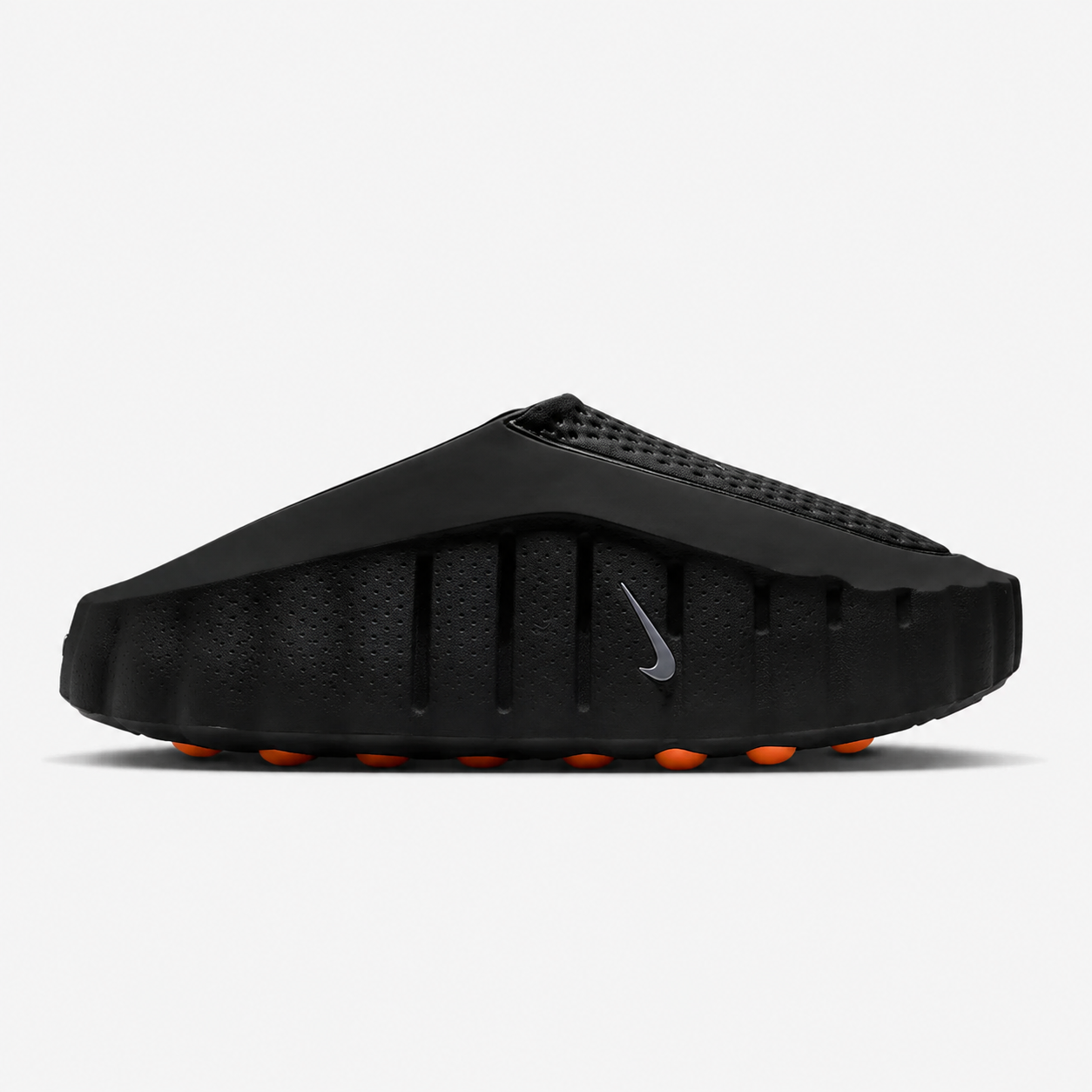Nike Mind 001 Slide (Black / Chrome / Bright Orange)