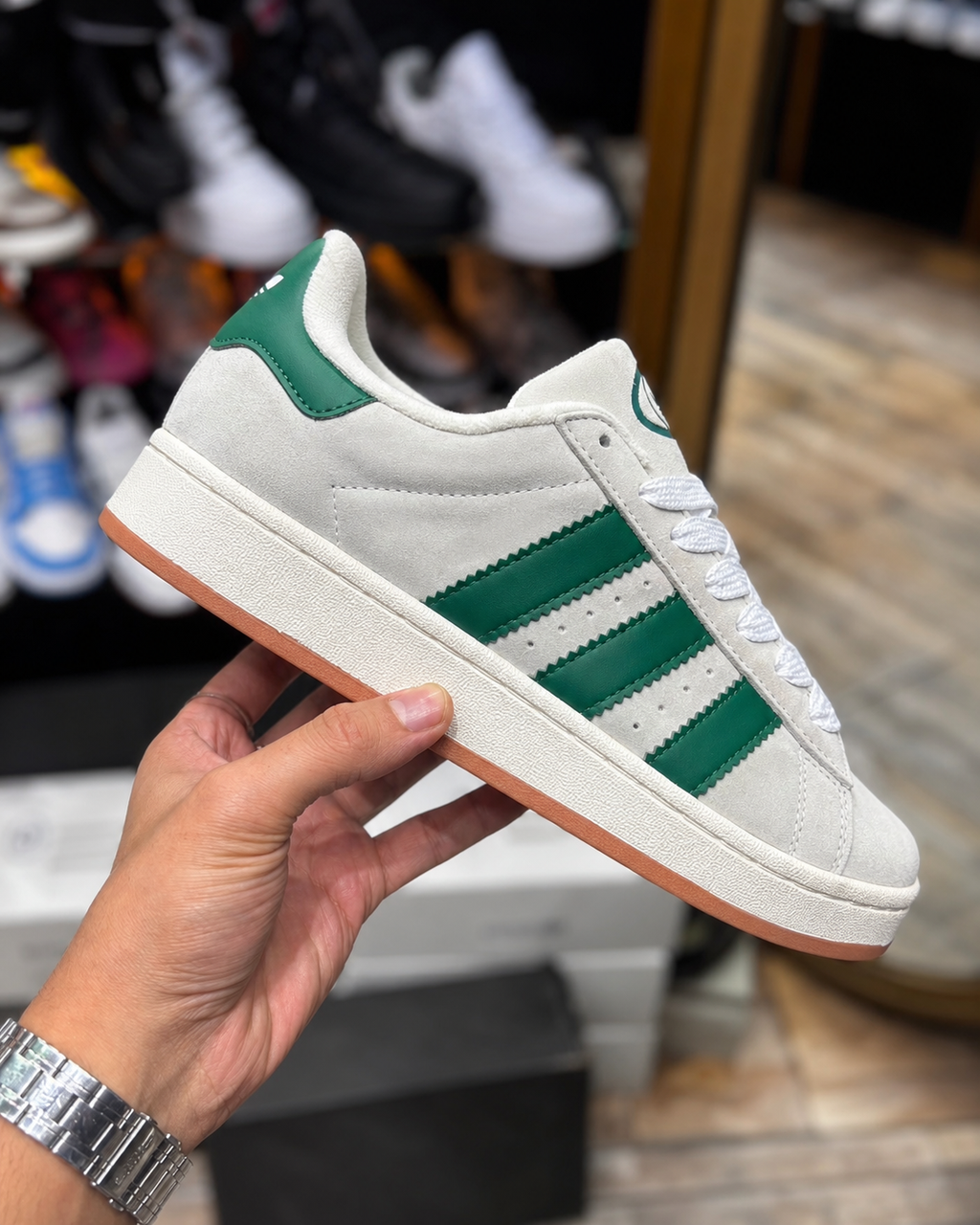 Adidas Campus 00s (Grey/Green)