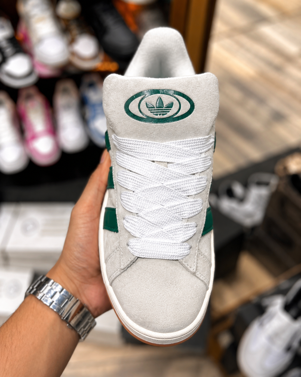 Adidas Campus 00s (Grey/Green)