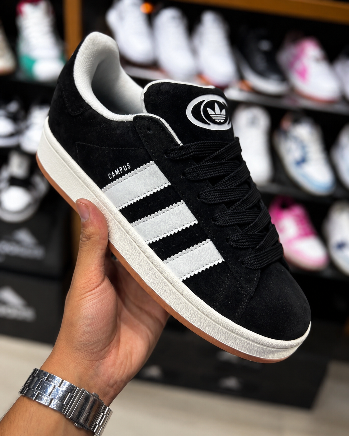 Adidas Campus 00s (Black/White)