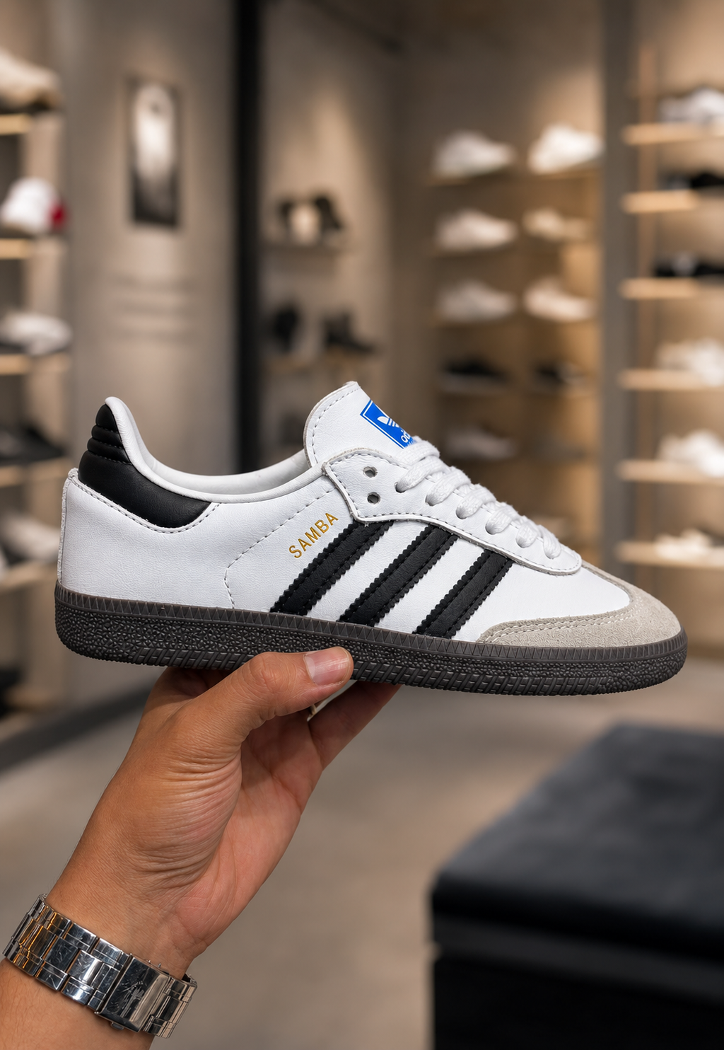 Adidas Samba (White/Black)
