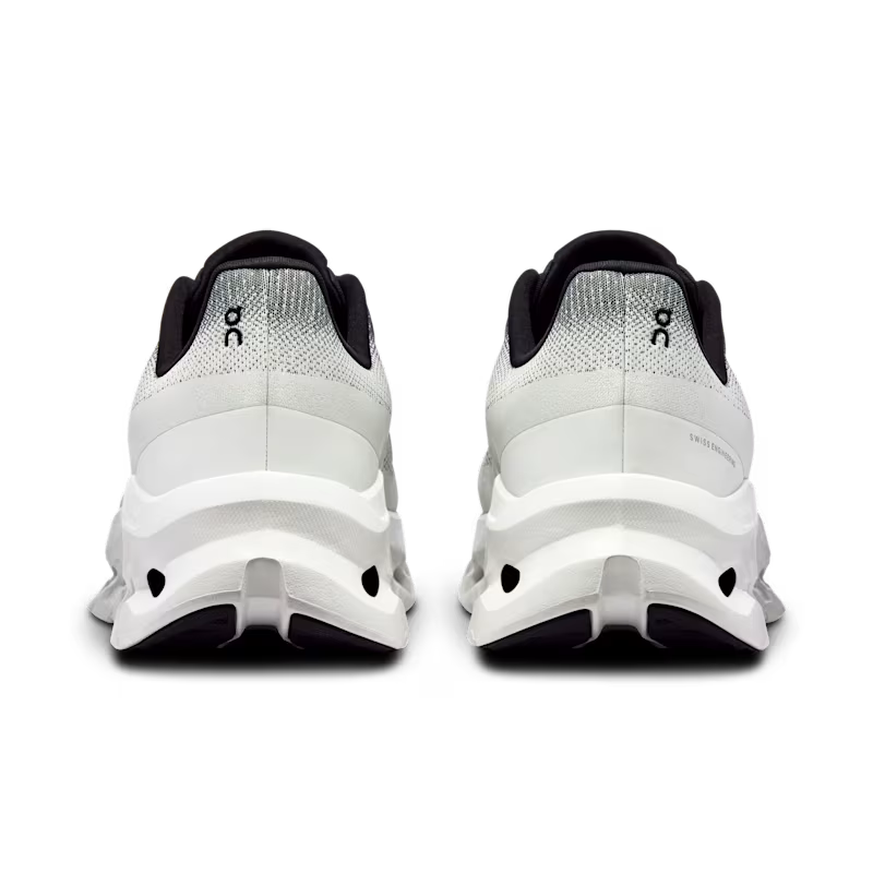 On Cloudmonster (White / Black Gradient)
