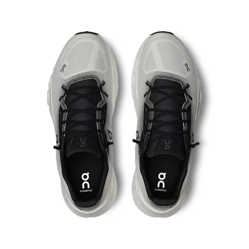 On Cloudmonster (White / Black Gradient)